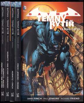 Paul Jenkins: New 52: Batman, Temný rytíř : Díl 1-4 KOMPLETNÍ Temné děsy + Kruh násilí + Šílený + Proměny