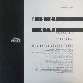 Václav Kučera: New Czech Compositions – Nonet For Two Harps