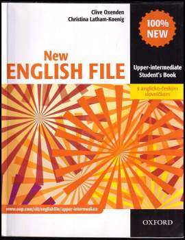 New English File - Upper Intermediate Student´s Book -  S Anglicko-českým Slovníčkem
