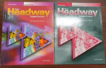 John Soars: New Headway English course - Elementary - Student's book + Workbook with key