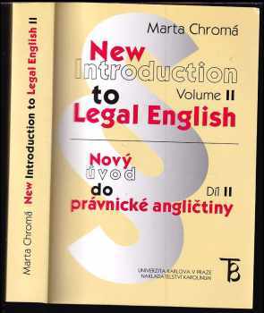 Marta Chromá: New introduction to legal English