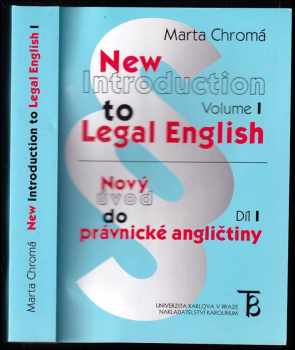 Marta Chromá: New introduction to legal English