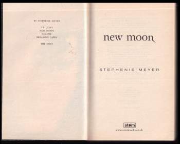 Stephenie Meyer: New moon