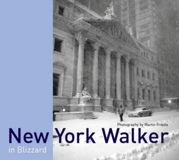 New York Walker in Blizzard