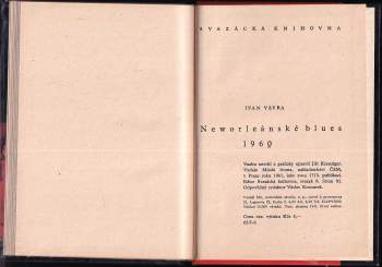Ivan Vávra: Neworleánské blues 1960