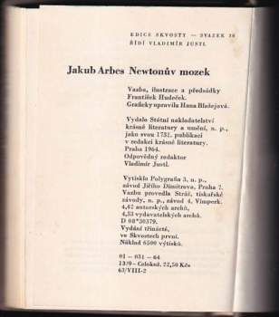 Jakub Arbes: Newtonův mozek