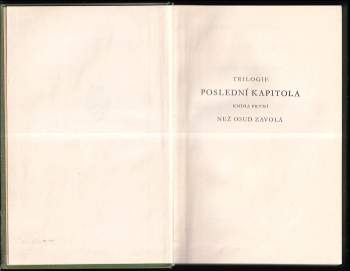 John Galsworthy: Napříč proudem
