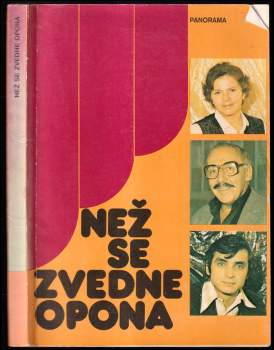 Než se zvedne opona - Jan Dvořák (1984, Panorama) - ID: 769497