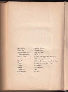 Agatha Christie: Nezabila jsem!