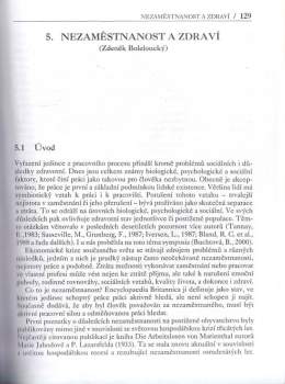 Božena Šmajsová Buchtová: Nezaměstnanost
