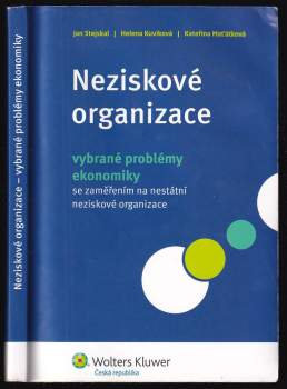 Neziskové organizace - vybrané problémy ekonomiky