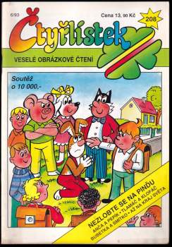 Nezlobte se na Pinďu - Čtyřlístek 208