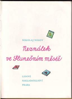 Nikolaj Nikolajevič Nosov: Neználek ve Slunečním městě