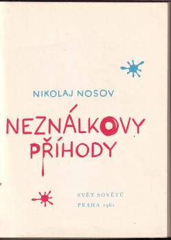 Nikolaj Nikolajevič Nosov: Neználkovy příhody