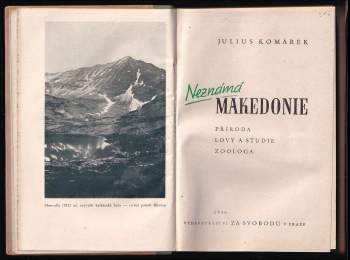 Julius Komárek: Neznámá Makedonie