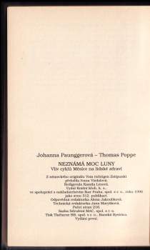 Johanna Paungger: Neznámá moc Luny