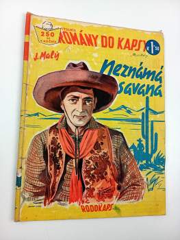 Neznámá savana - Rodokaps 250 (41) - Romány do kapsy - ročník V.