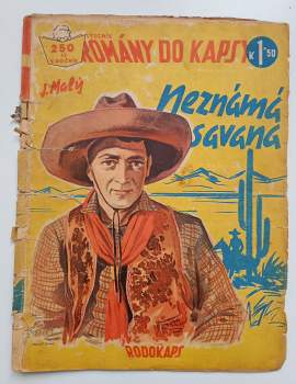 Neznámá savana - Rodokaps 250 (41) - Romány do kapsy - ročník V.
