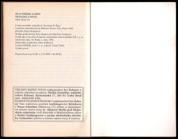 Jean-Pierre Garen: Neznámá z Rygu