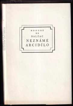 Honoré de Balzac: Neznámé arcidílo