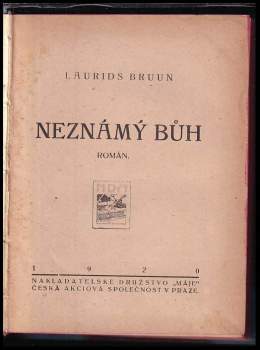 Laurids Bruun: Neznámý Bůh
