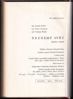 Štěpán Neubauer: Neznámý svět