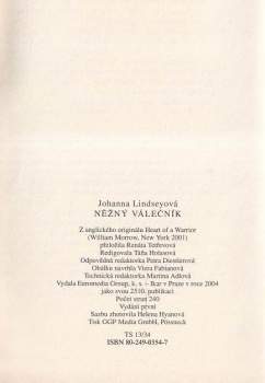 Johanna Lindsey: Něžný válečník