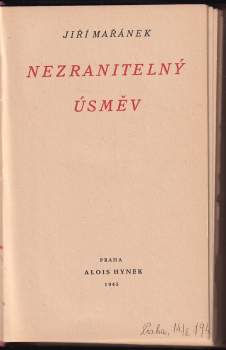 Jiří Mařánek: Nezranitelný úsměv