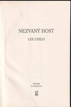 Lee Child: Nezvaný host