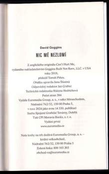 David Goggins: Nic mě nezlomí