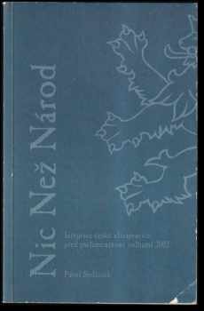 Pavel Sedláček: Nic než národ