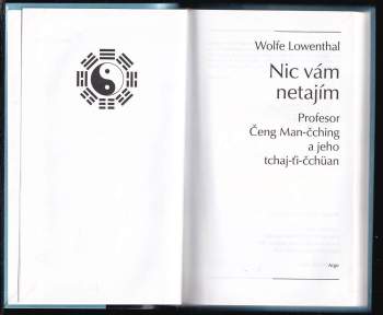 Wolfe Lowenthal: Nic vám netajím