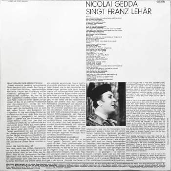 Nicolai Gedda: Nicolai Gedda Singt Franz Lehár