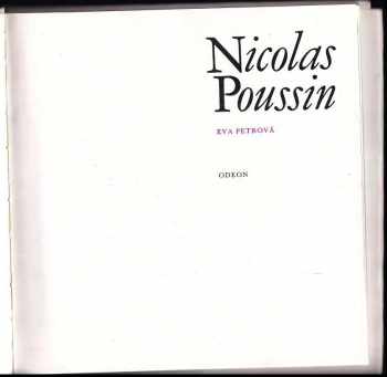 Eva Petrová: Nicolas Poussin