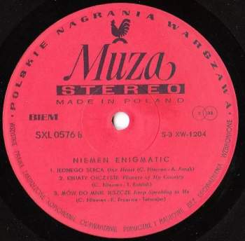 Czesław Niemen: Niemen Enigmatic
