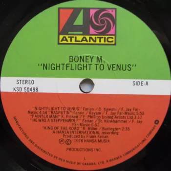 Boney M.: Nightflight To Venus