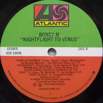 Boney M.: Nightflight To Venus