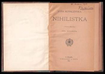 Sof'ja Vasil'jevna Kovalevskaja: Nihilistka