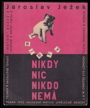 Nikdy nic nikdo nemá