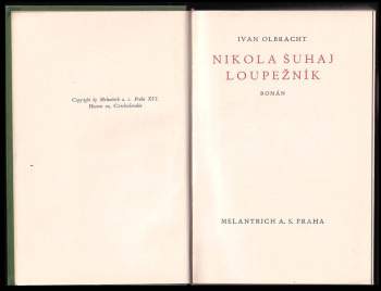Ivan Olbracht: Nikola Šuhaj loupežník