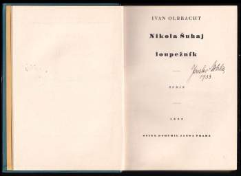 Ivan Olbracht: Nikola Šuhaj loupežník