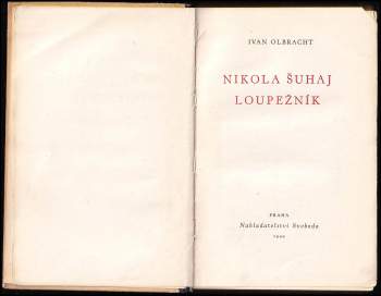 Ivan Olbracht: Nikola Šuhaj loupežník