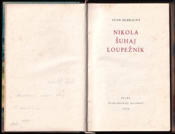 Ivan Olbracht: Nikola Šuhaj loupežník