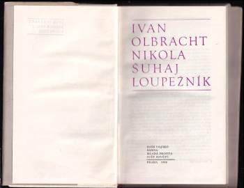Ivan Olbracht: Nikola Šuhaj loupežník
