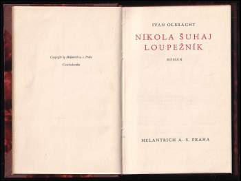Ivan Olbracht: Nikola Šuhaj loupežník