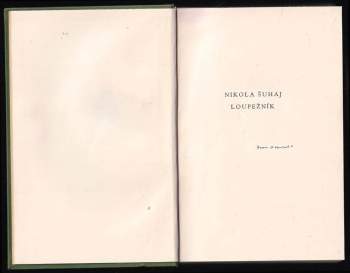 Ivan Olbracht: Nikola Šuhaj loupežník