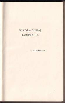 Ivan Olbracht: Nikola Šuhaj loupežník