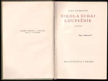 Ivan Olbracht: Nikola Šuhaj loupežník