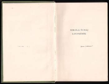 Ivan Olbracht: Nikola Šuhaj loupežník