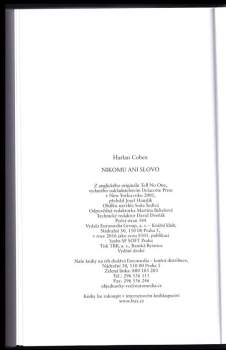 Harlan Coben: Nikomu ani slovo